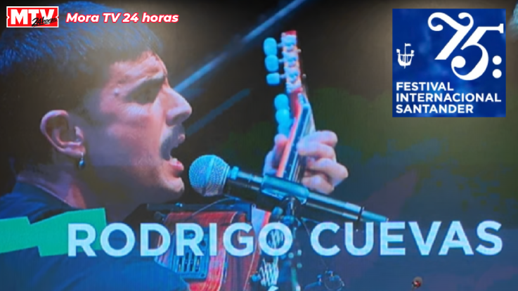 Rodrigo  Cuevas y Arcangel en el Festival Internacional de Santander